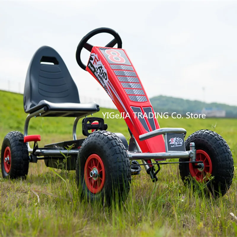 Go Kart Pedal Kids - 4 wheel kids go kart, pedal-powered