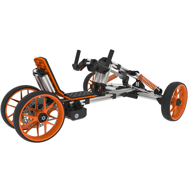 Go Kart Pedal Kids - Electric Pedal Go Kart, Folding DIY