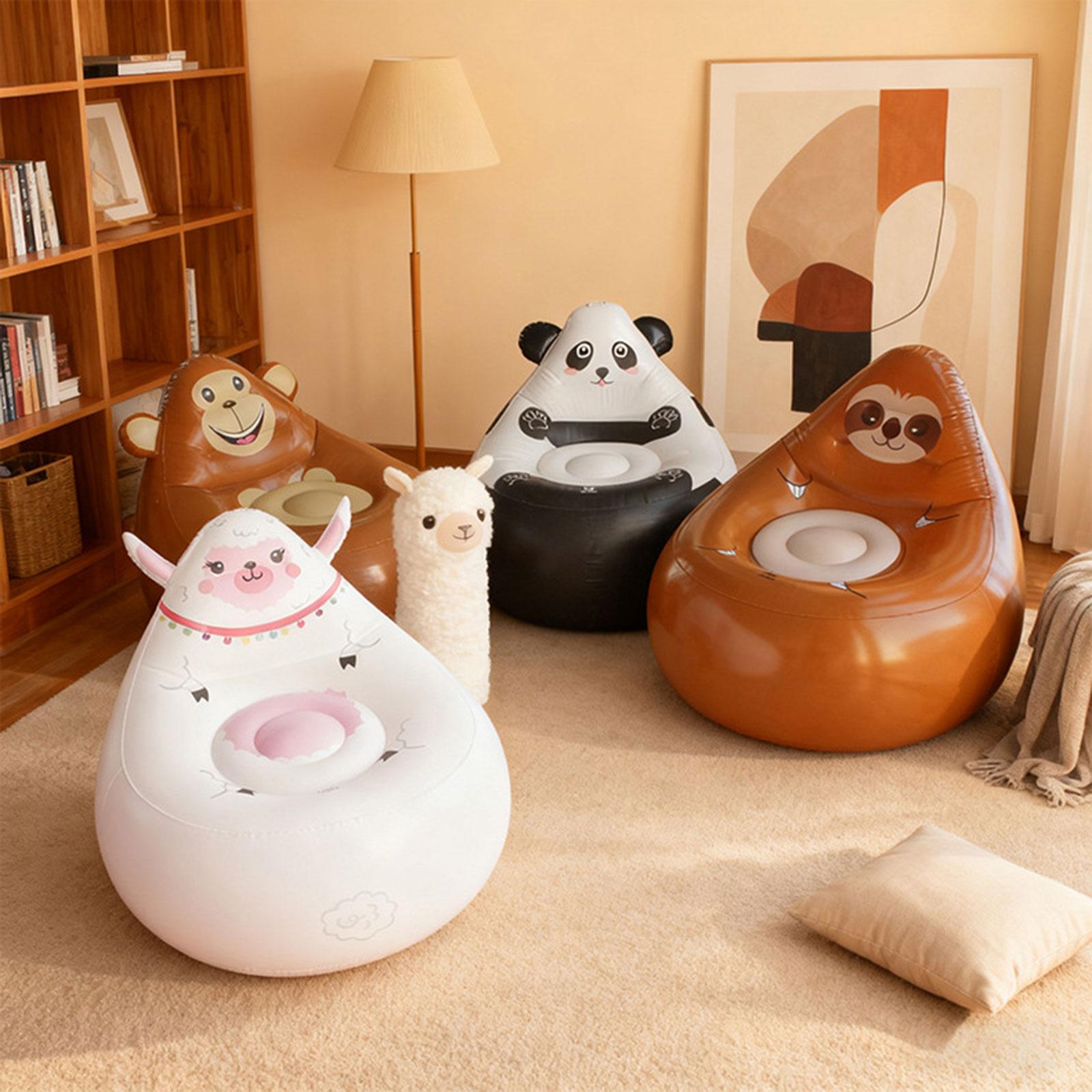 Kids Outdoor Garden - Inflatable Lazy Sofa Kids Cartoon Sofa