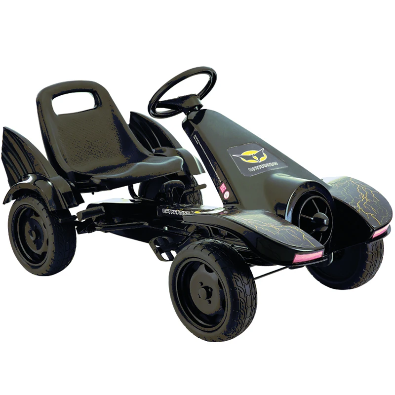 Go Kart Pedal Kids - 4 Inflatable Wheel Ride on Car