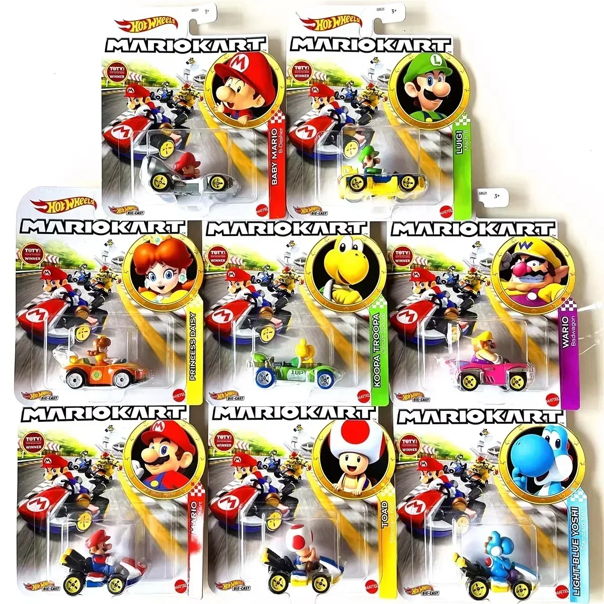 Hot Wheels Car Track Sets - Original Hot Wheels Premium Super Mario
