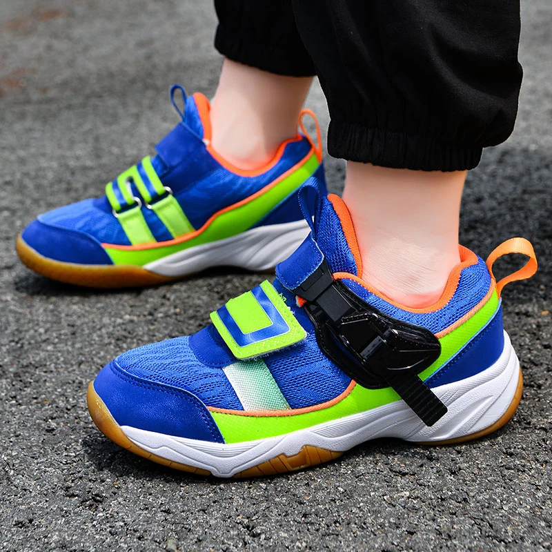 Kids Outdoor Volleyball Shoes - Professional Kids Badminton Shoes All Season