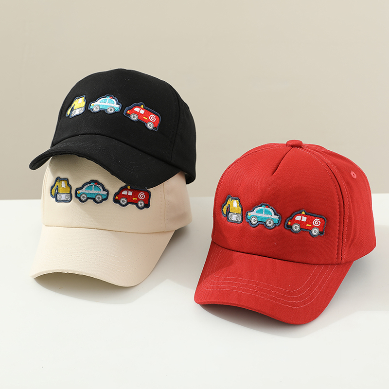 Kids Outdoor Vehicles - School Boy Baseball Hats Vehicles Excavator