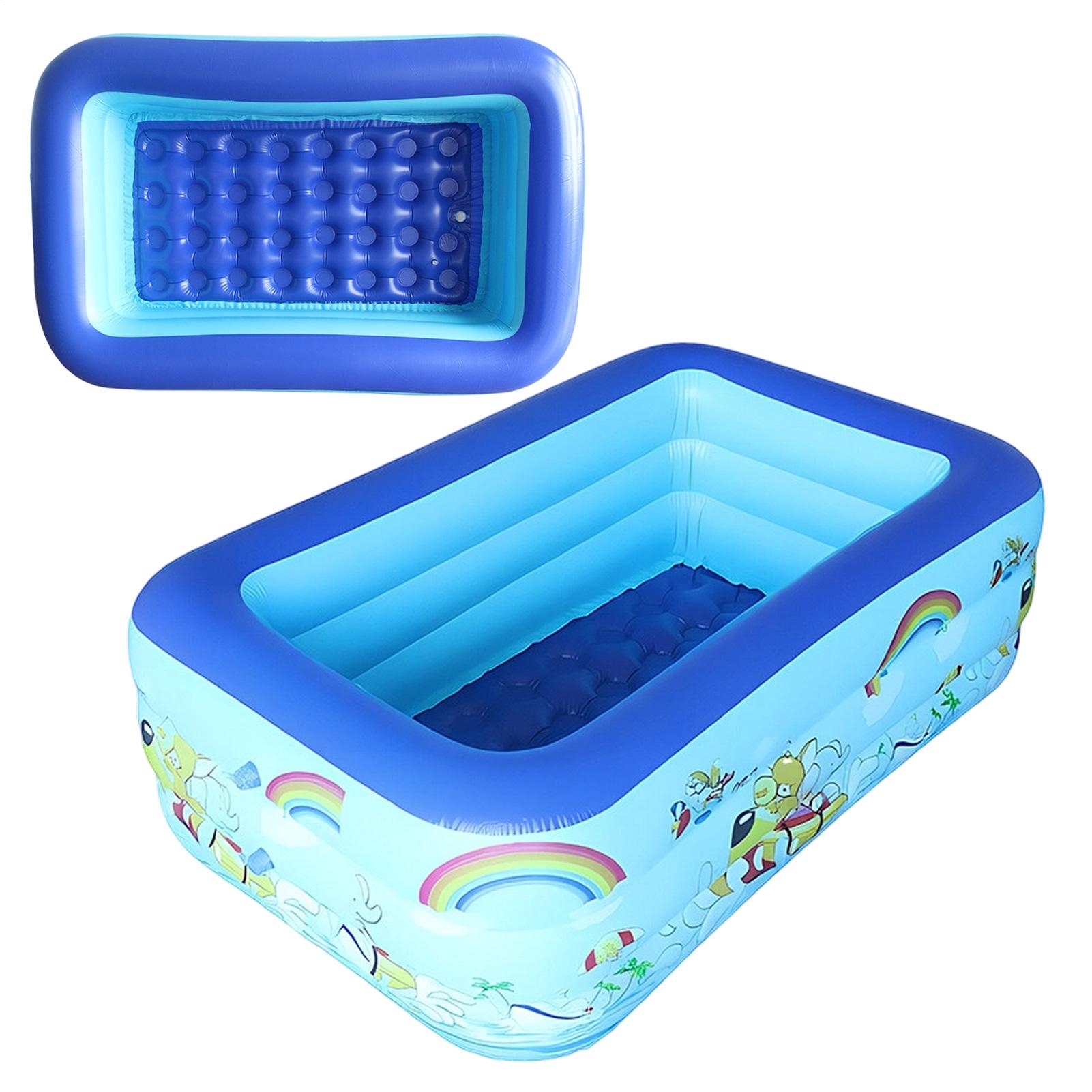 Kids Outdoor Frame - Inflatable Swimming Pool Large Family Pool