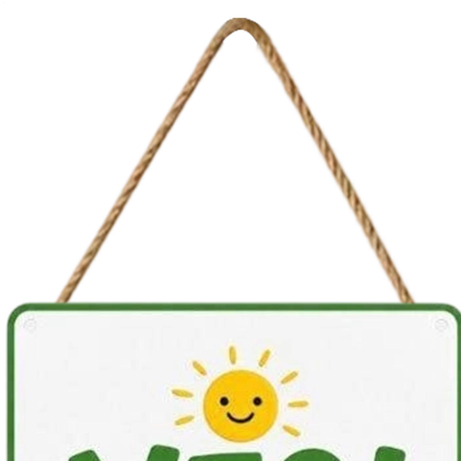 Door Hanger Metal Double Sided - đánh giá và giá Kids Outdoor Garden