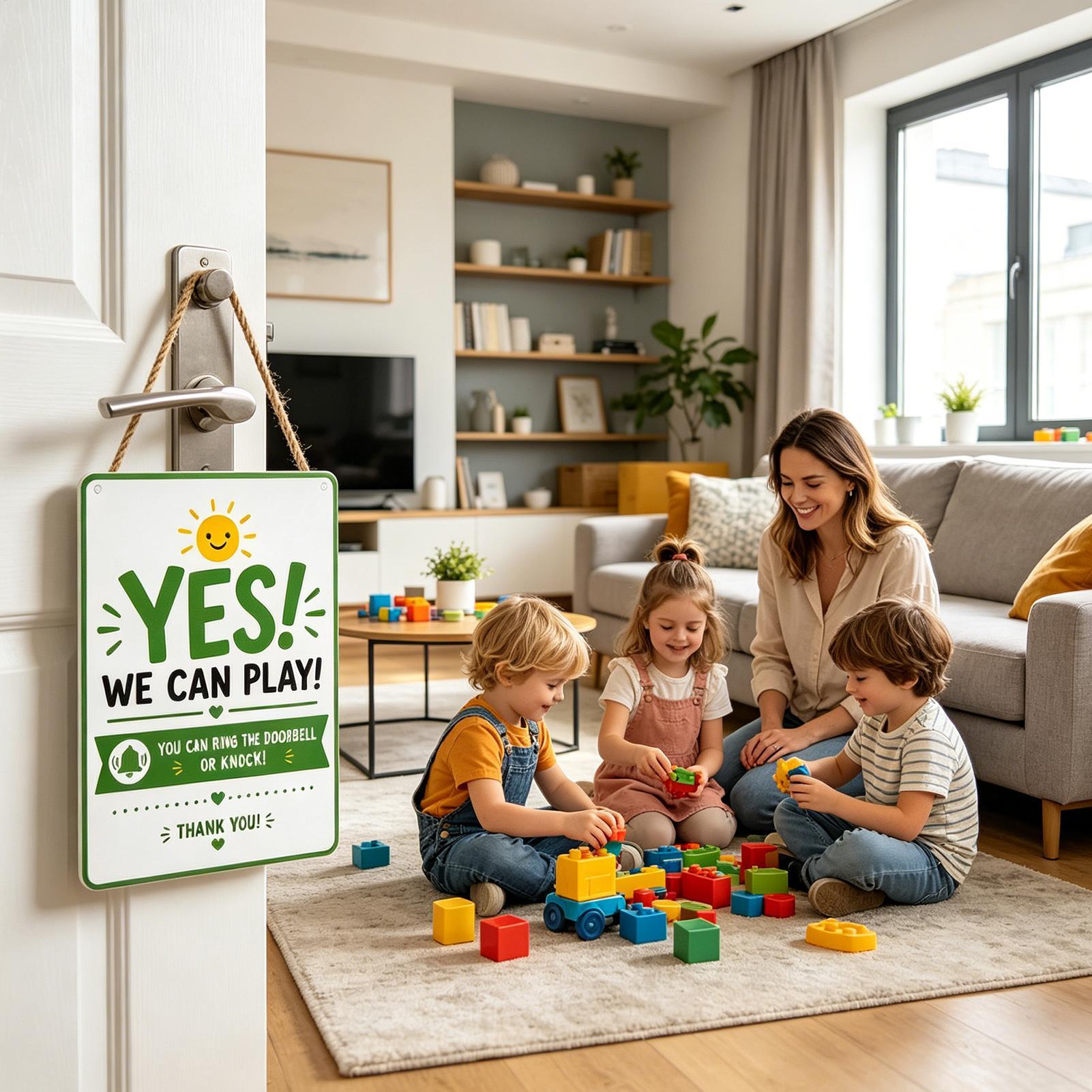Door Hanger Metal Double Sided - đánh giá và giá Kids Outdoor Garden