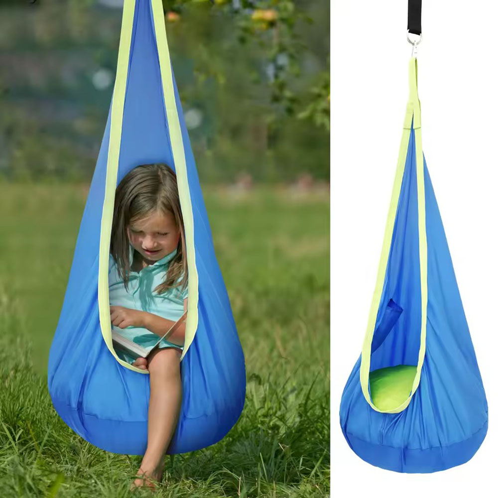 Kids Pod Swing Seat Nylon Hang - đánh giá và giá Kids Outdoor Swing Chair