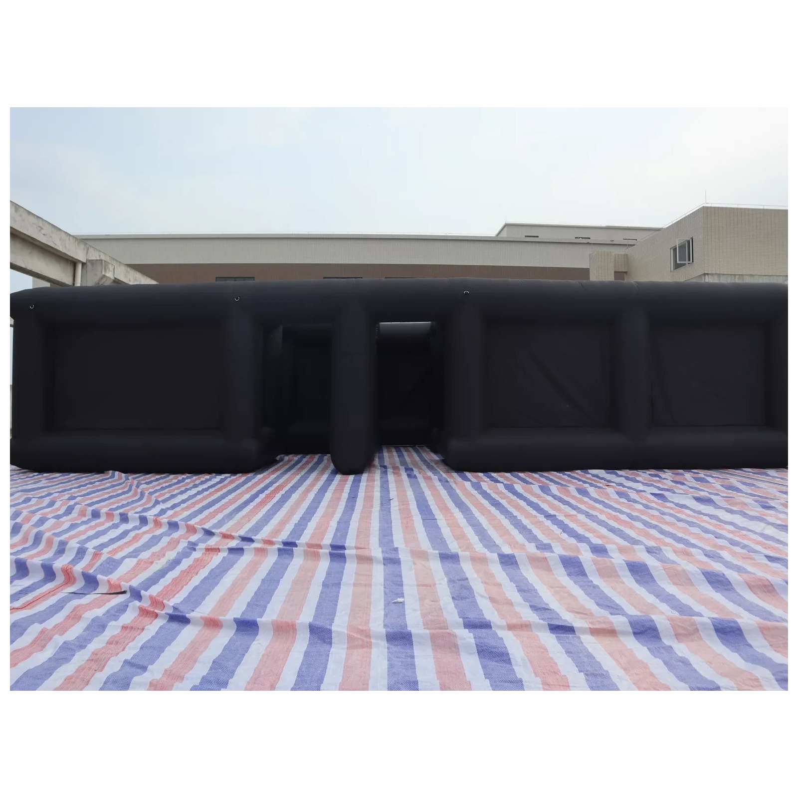 Mê cung bơm hơi hình vuông mở  - đánh giá và giá Kids Outdoor Venues