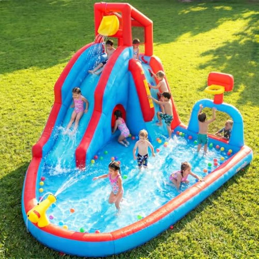 Backyard outdoor water slide i - đánh giá và giá Kids Outdoor Climbing