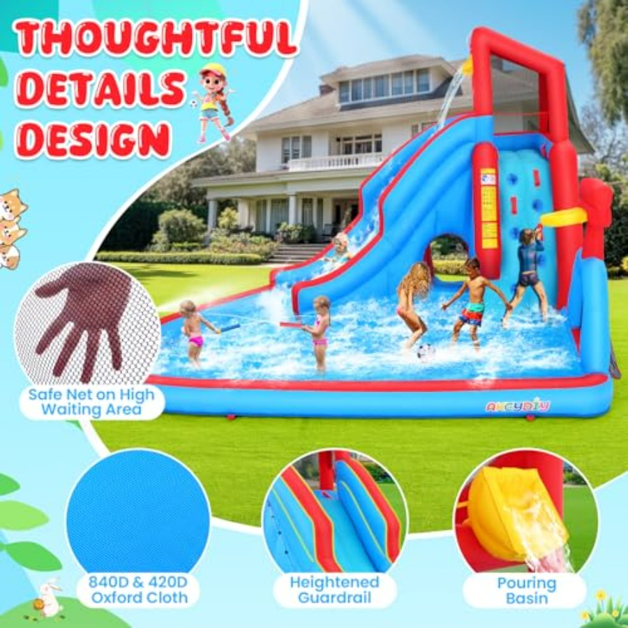 Backyard outdoor water slide i - đánh giá và giá Kids Outdoor Climbing