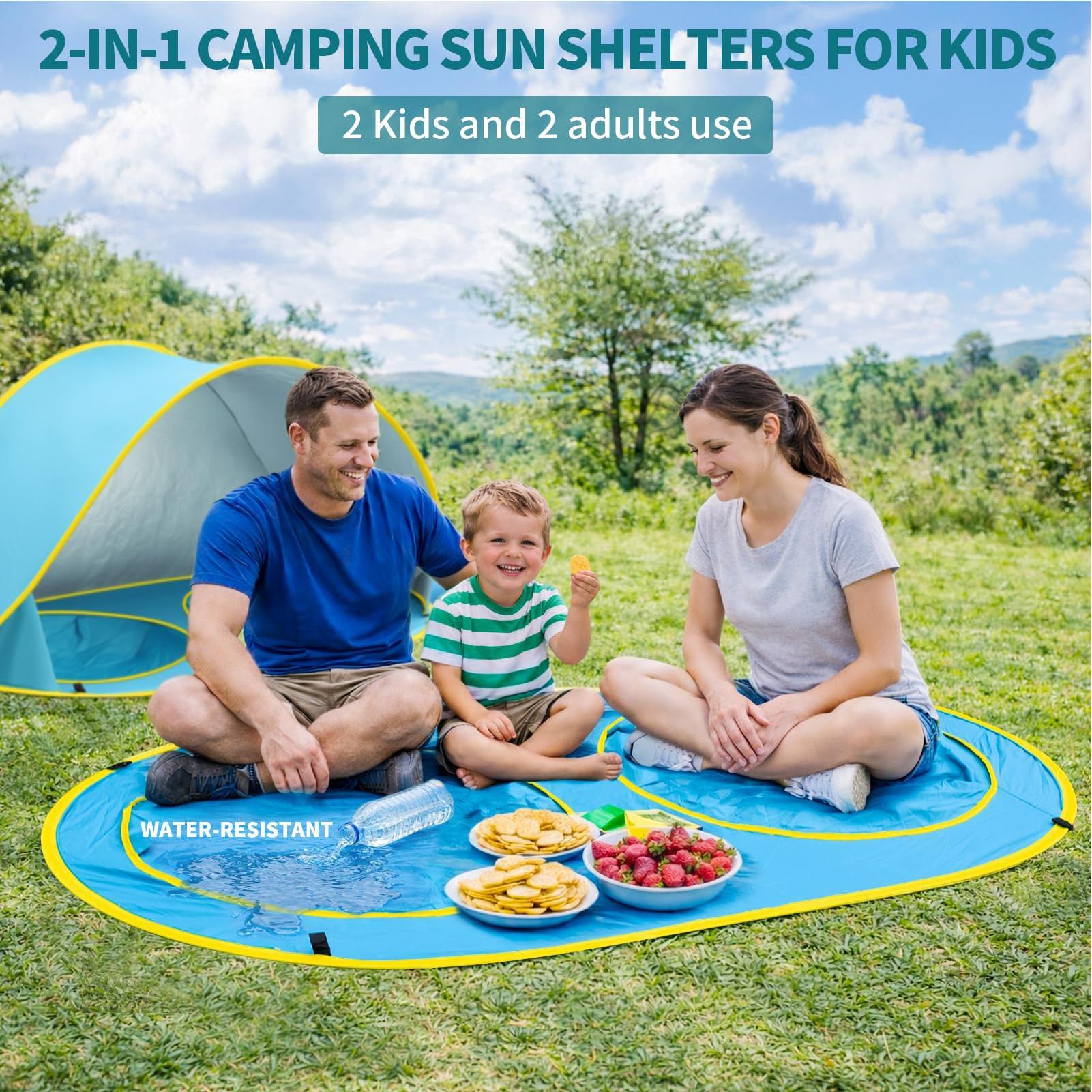 Kid Beach Tent With Pool UV Pr - đánh giá và giá Kids Outdoor Grill