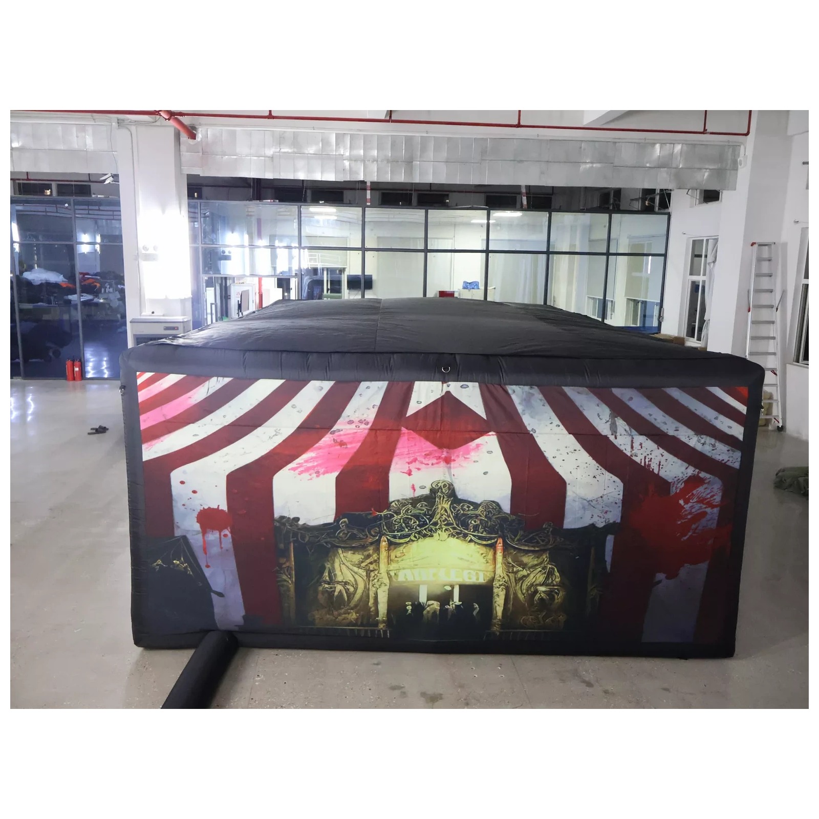 Mê cung bơm hơi mái bằng hình  - đánh giá và giá Kids Outdoor Venues