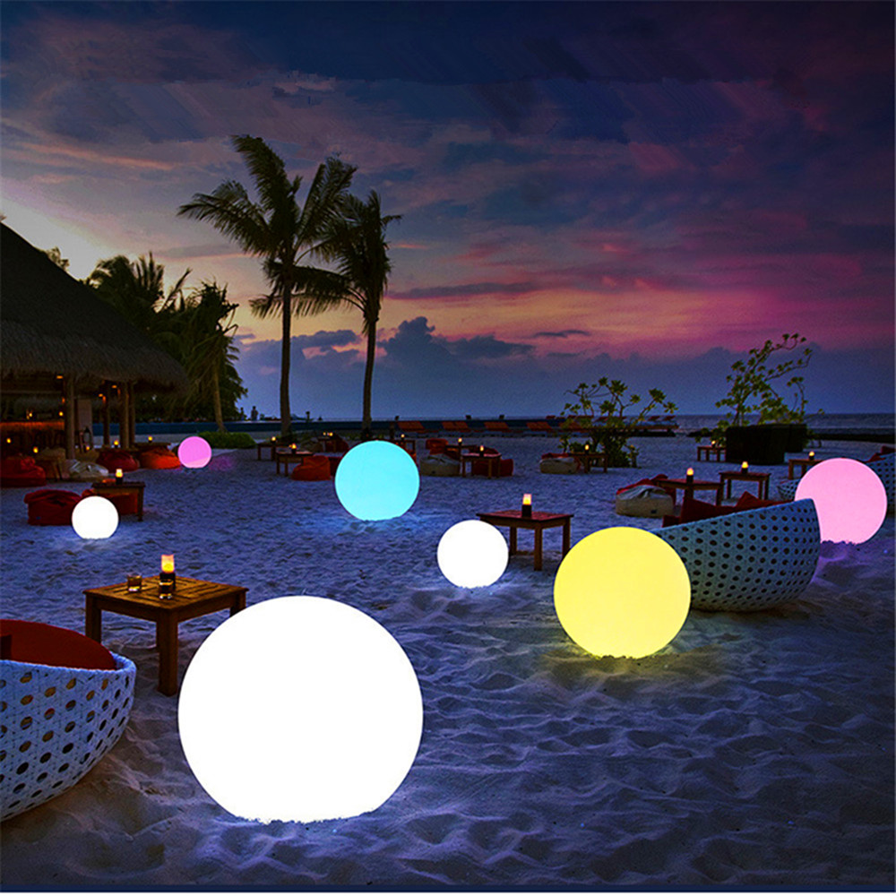 Rechargeable LED Glowing Ball  - đánh giá và giá Kids Outdoor Garden