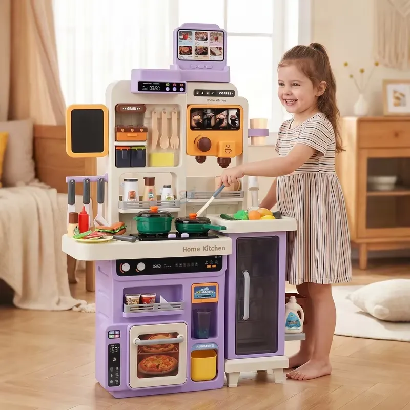 90cm Large Pretend Play Kitche - đánh giá và giá Kids Outdoor Kitchen Set
