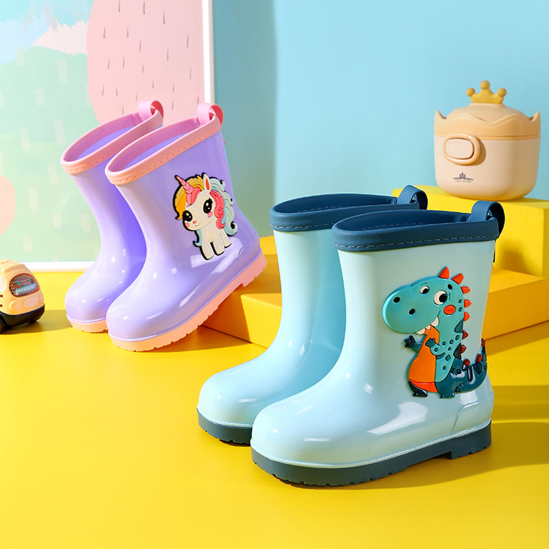 Rainy day boy girl cartoon din - đánh giá và giá Kids Outdoor Garden