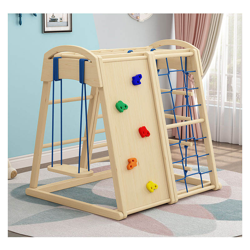 Indoor Outdoor Wooden Children - đánh giá và giá Kids Outdoor Climbing Structure