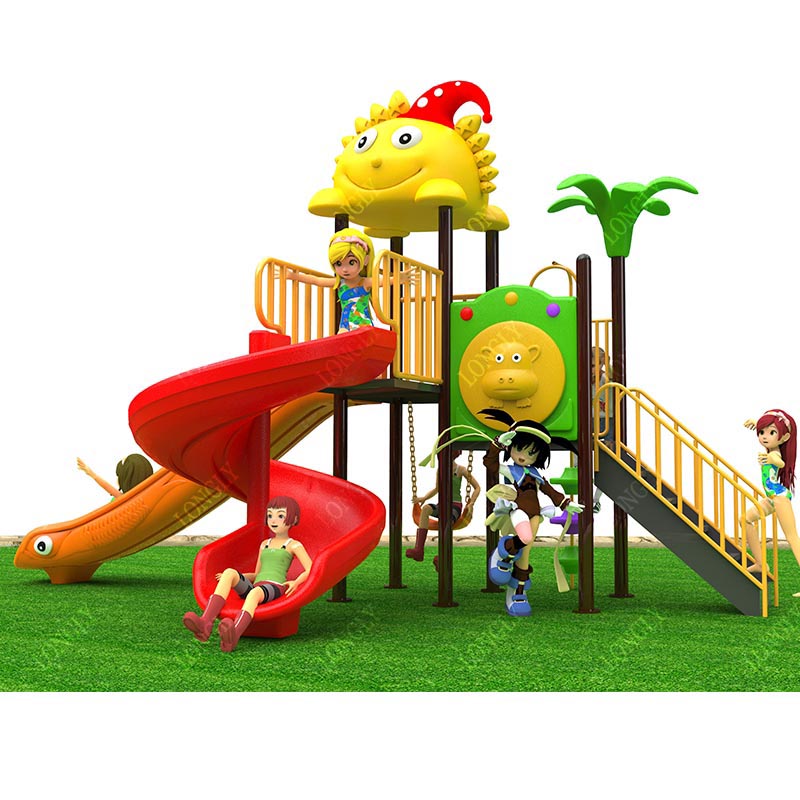 Commercial Plastic Slide 450x2 - đánh giá và giá Kids Outdoor Garden