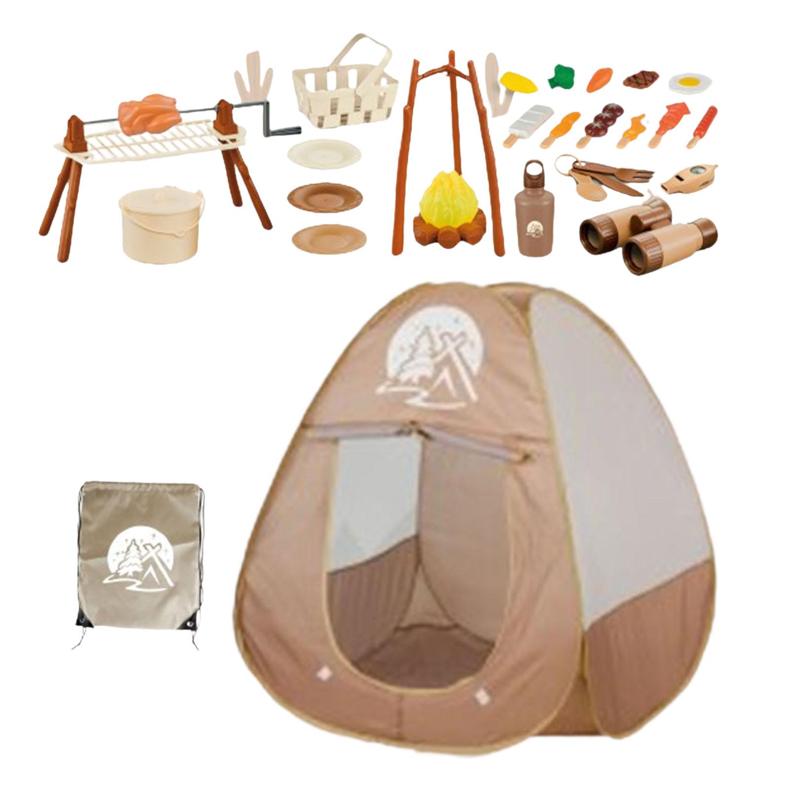 34Pcs Kids Camping Set Picnic  - đánh giá và giá Kids Outdoor Grill