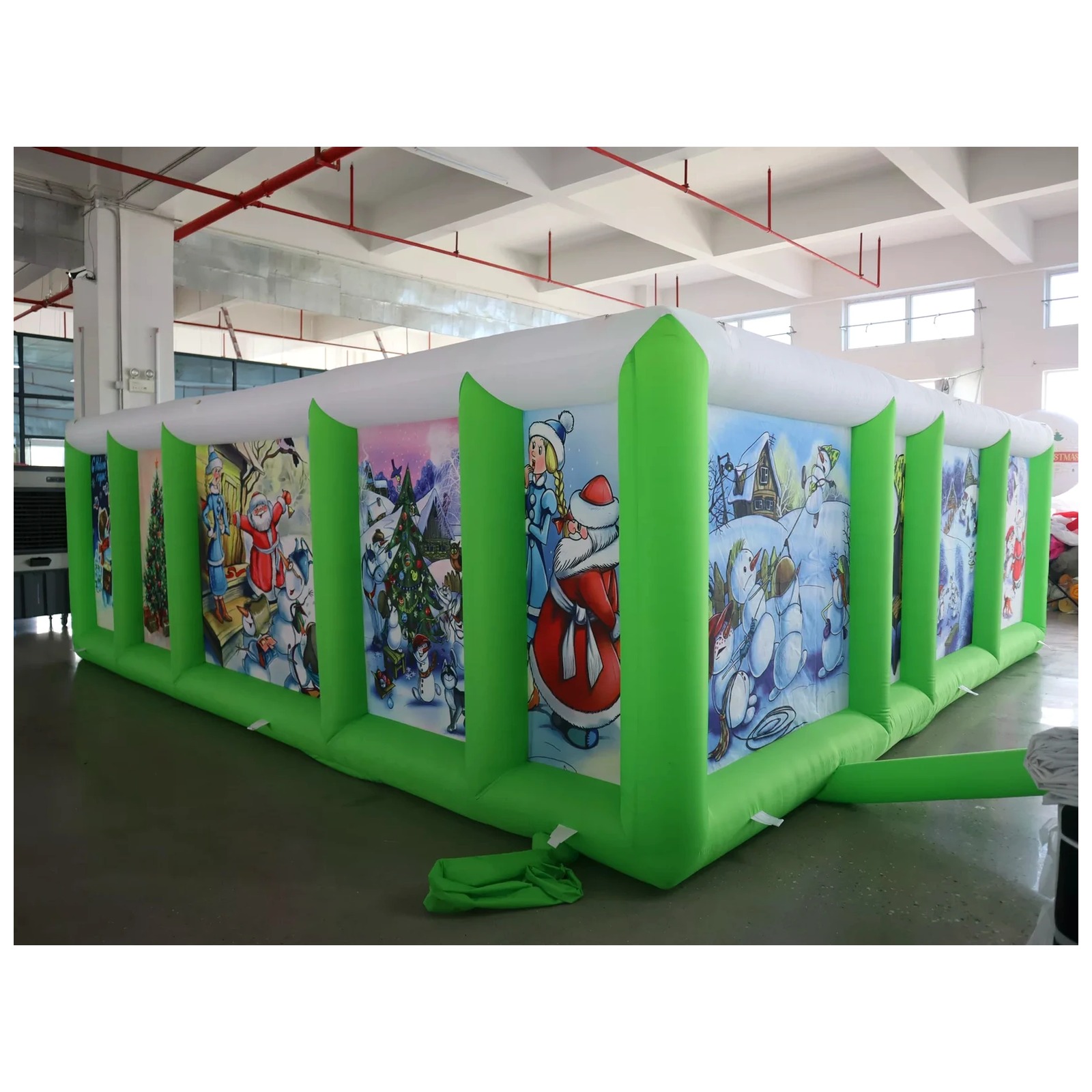 Mê cung bơm hơi mở rộng 6x6m 2 - đánh giá và giá Kids Outdoor Venues