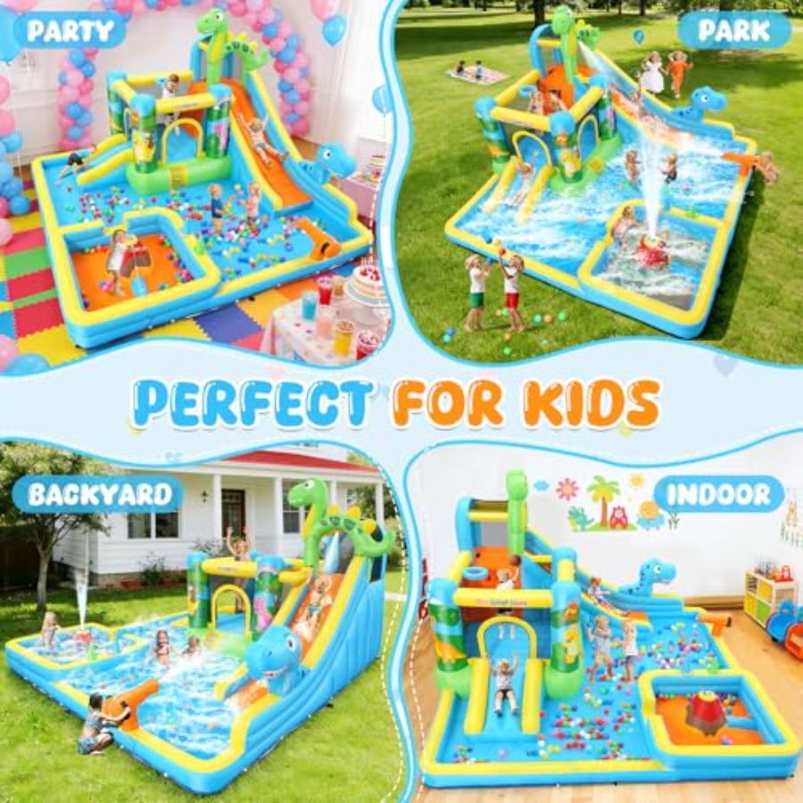 Outdoor backyard inflatable wa - đánh giá và giá Kids Outdoor Inflatable Water Slide