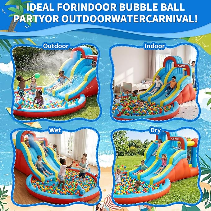 All-Season 8-in-1 Inflatable W - đánh giá và giá Kids Outdoor Climbing