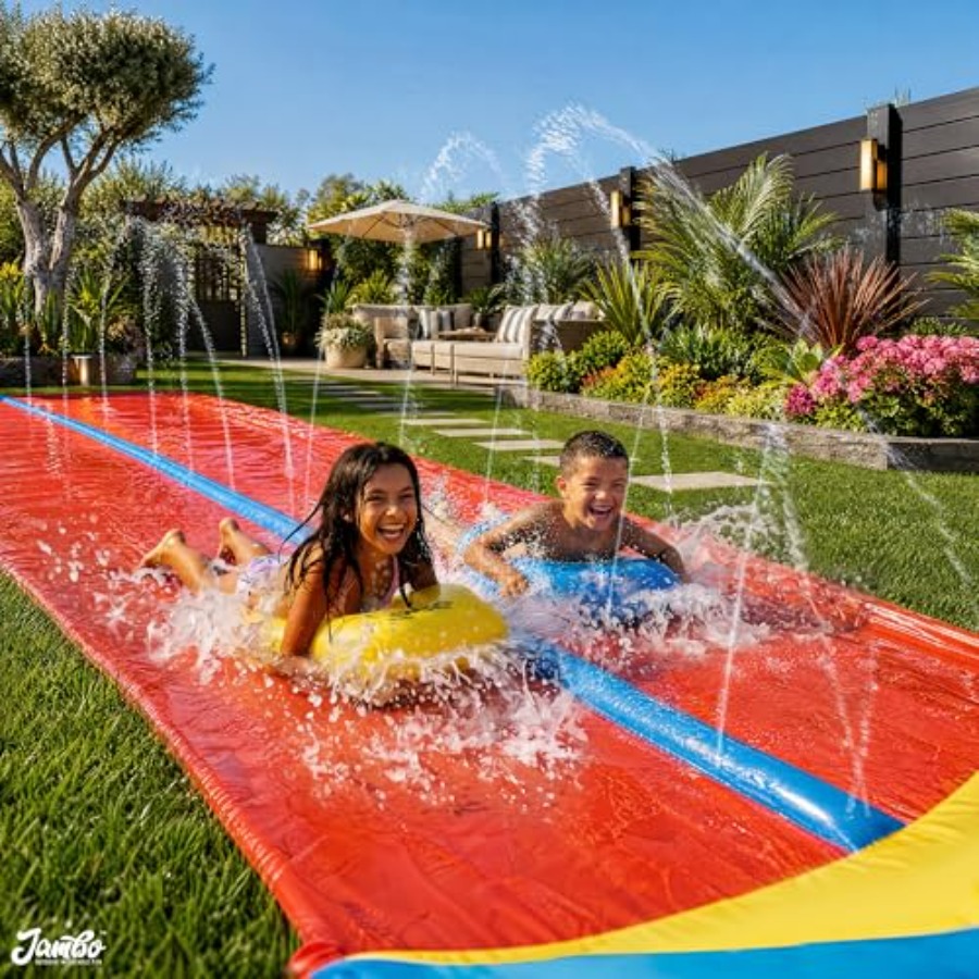 Outdoor backyard water slide f - đánh giá và giá Kids Outdoor Inflatable Water Slide