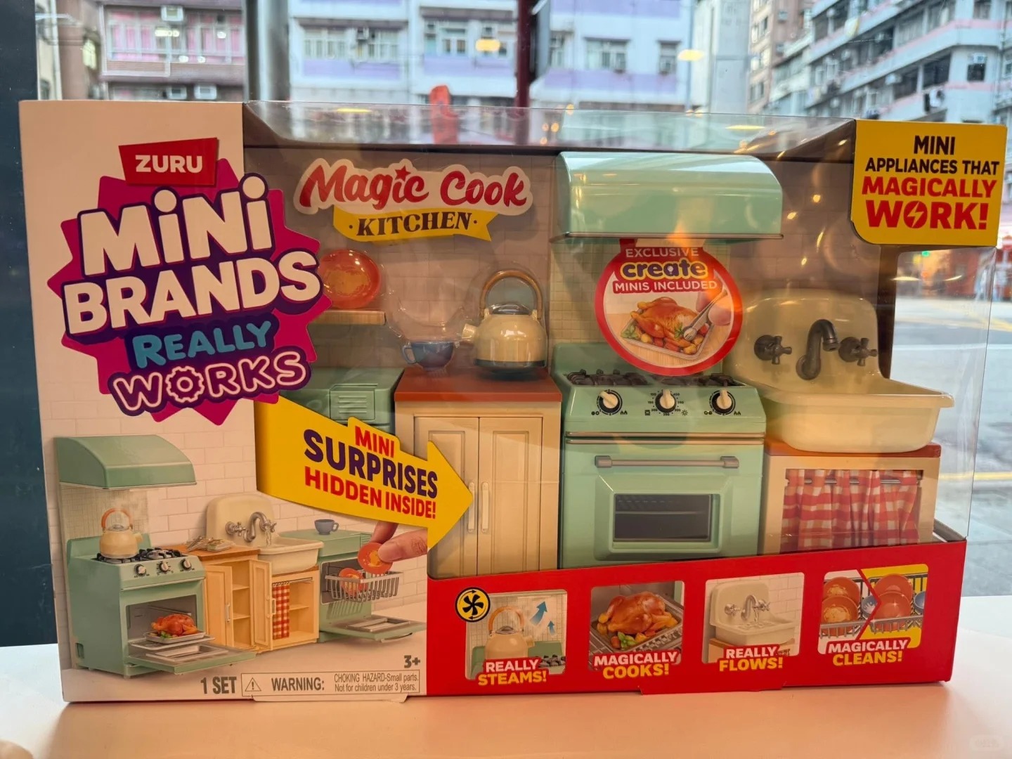 Zuru Mini Brands Magic Cook Ki - đánh giá và giá Kids Outdoor Kitchen Set