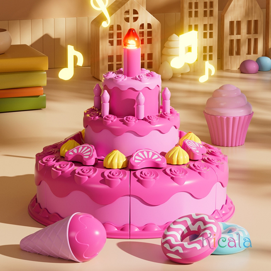 Play House Birthday Cake Cutti - đánh giá và giá Kids Outdoor Kitchen Set