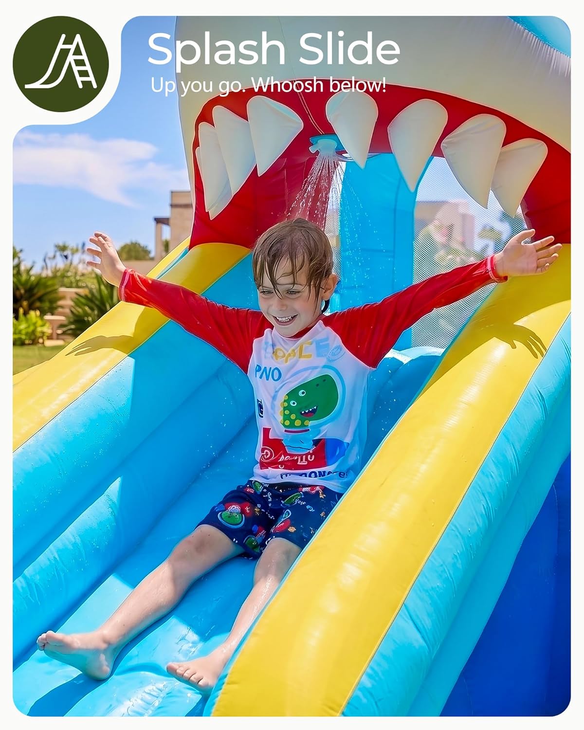Kids Inflatable Water Slide Bo - đánh giá và giá Kids Outdoor Inflatable Water Slide