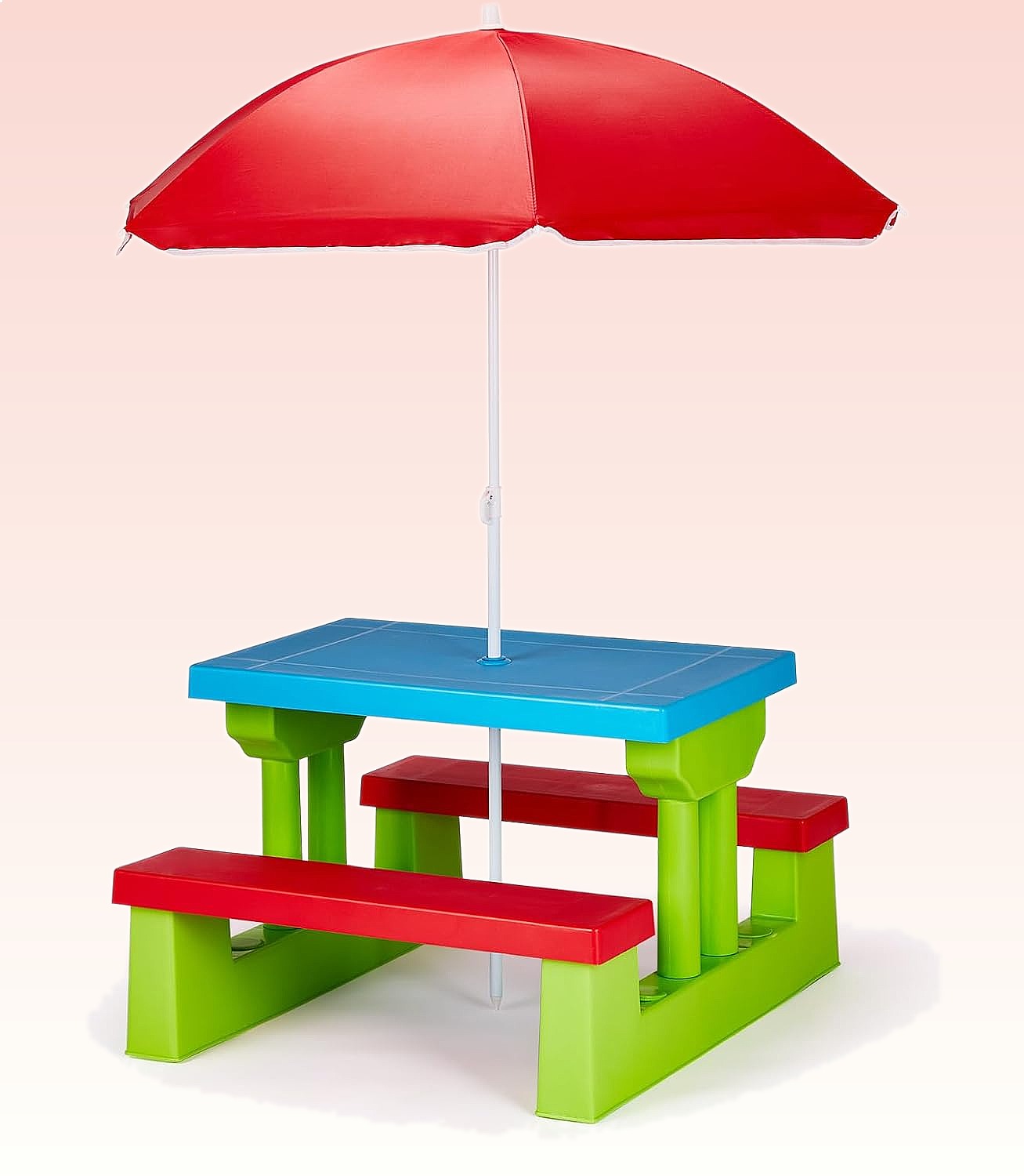 JOYMOR Kids Picnic Table with  - đánh giá và giá Kids Outdoor Table With Umbrella