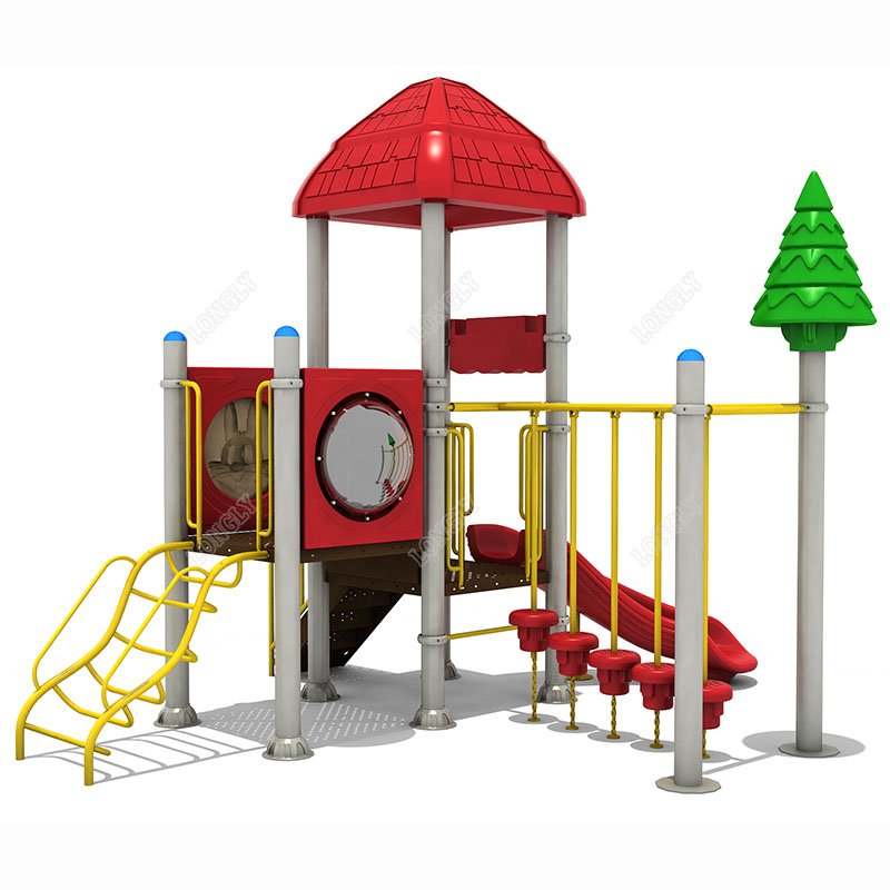 Red Plastic Slide for Kids LLD - đánh giá và giá Kids Outdoor Garden