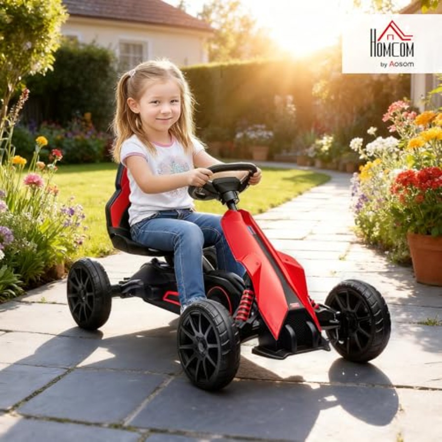 Outdoor ride-on toy for kids a - đánh giá và giá Go Kart Pedal Kids