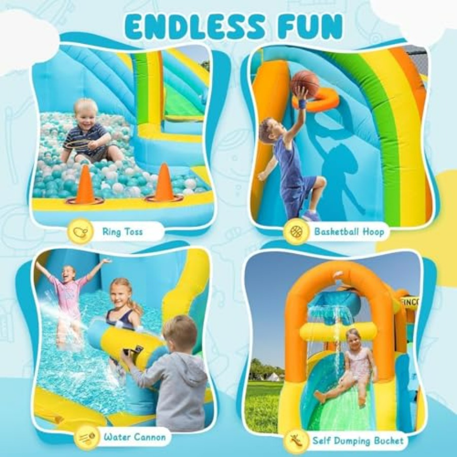 Backyard outdoor inflatable wa - đánh giá và giá Kids Outdoor Inflatable Water Slide