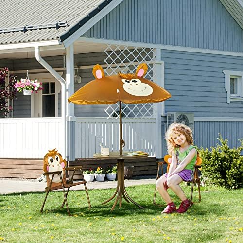 Kids Table and Chair Set Picni - đánh giá và giá Kids Outdoor Table With Umbrella