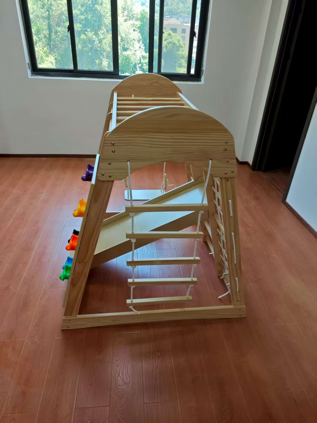 Wooden Kids Climbing Frame Lad - đánh giá và giá Kids Outdoor Climbing