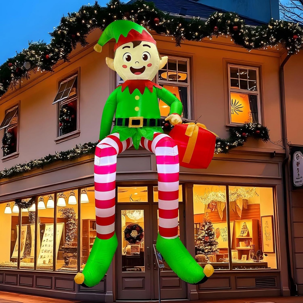 8FT Christmas Inflatables Sitt - đánh giá và giá Kids Outdoor Garden