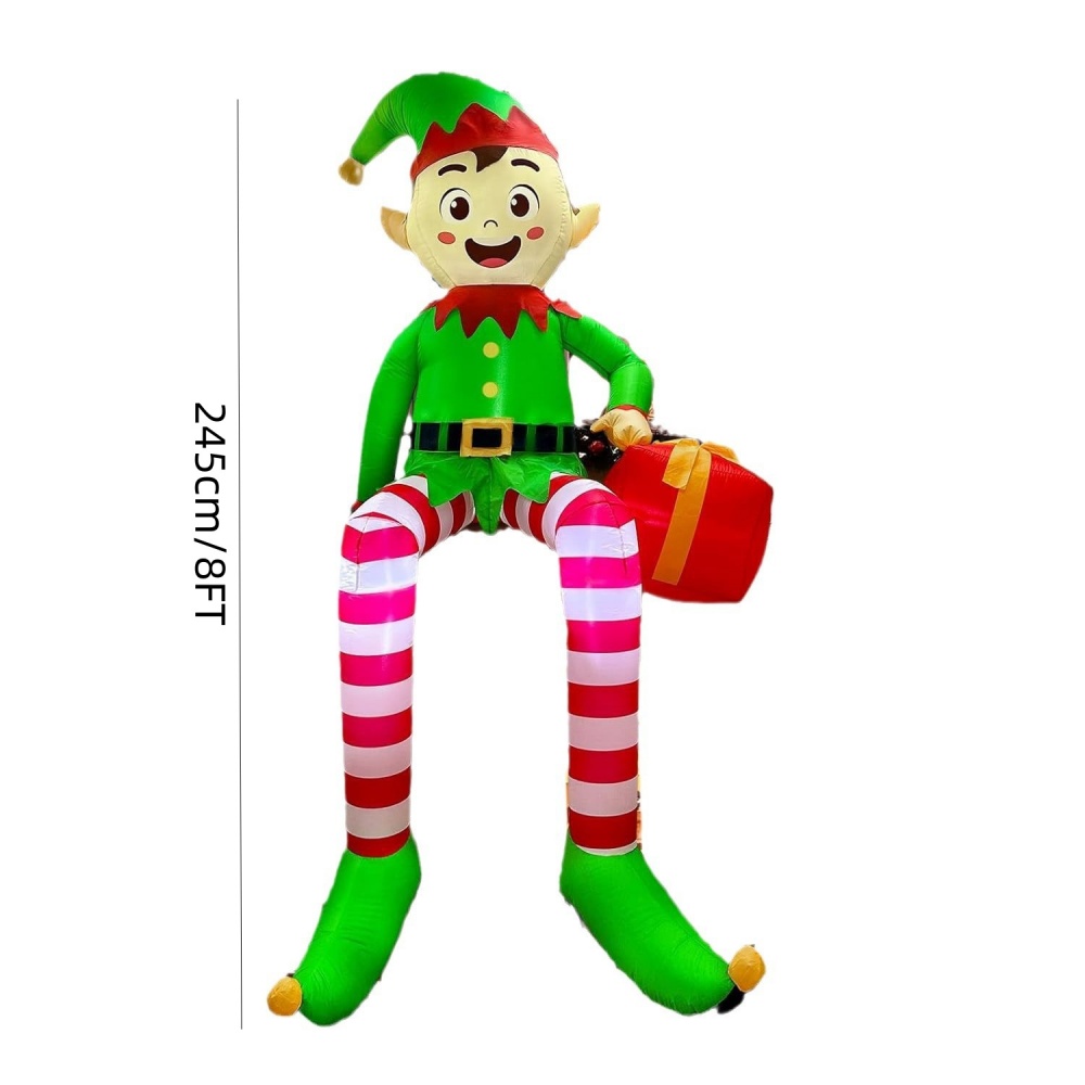 8FT Christmas Inflatables Sitt - đánh giá và giá Kids Outdoor Garden