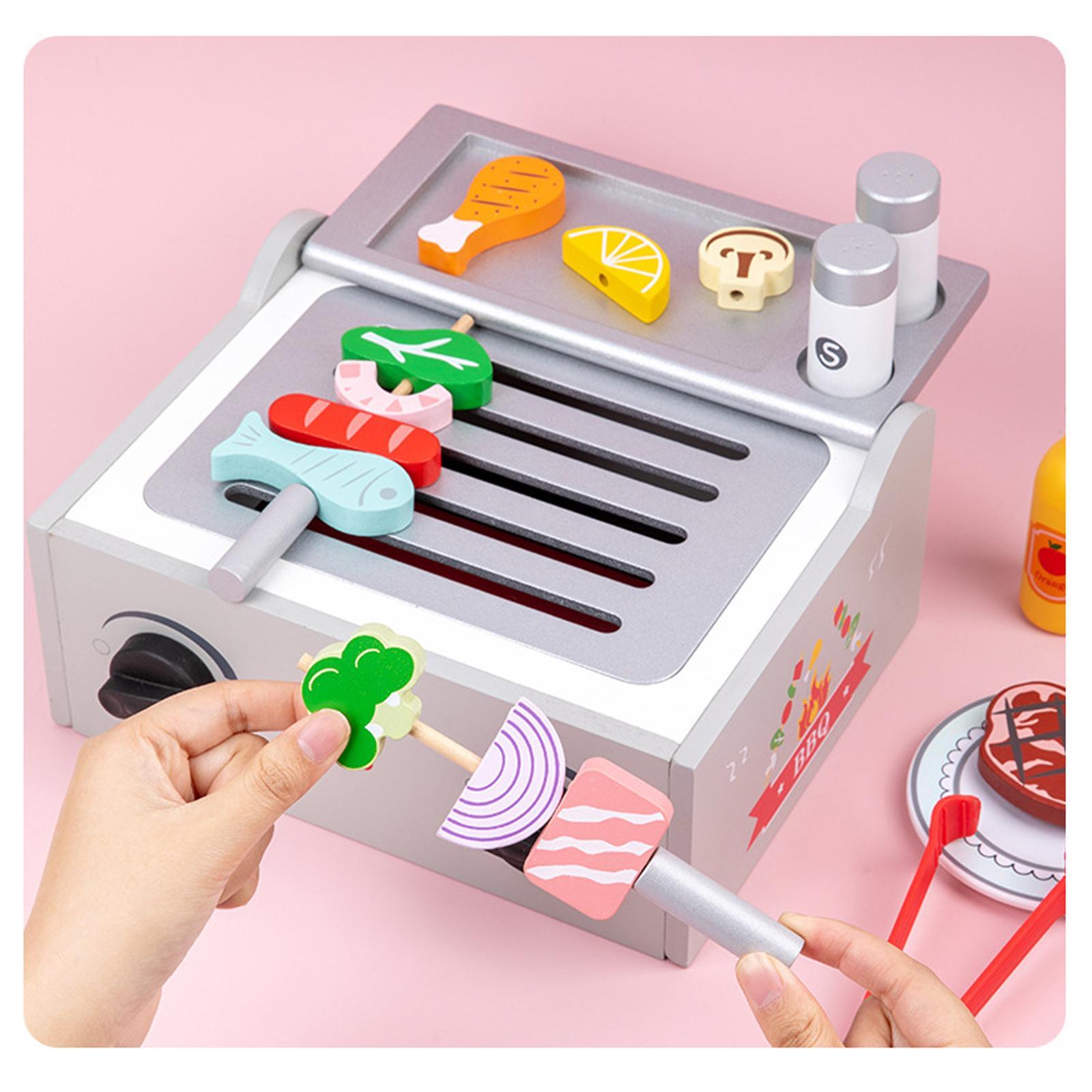Kids Wooden Barbecue Playset - - đánh giá và giá Kids Outdoor Grill