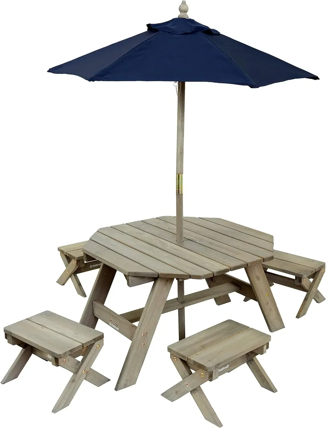A Octagon Table Stools Umbrell - đánh giá và giá Kids Outdoor Table With Umbrella