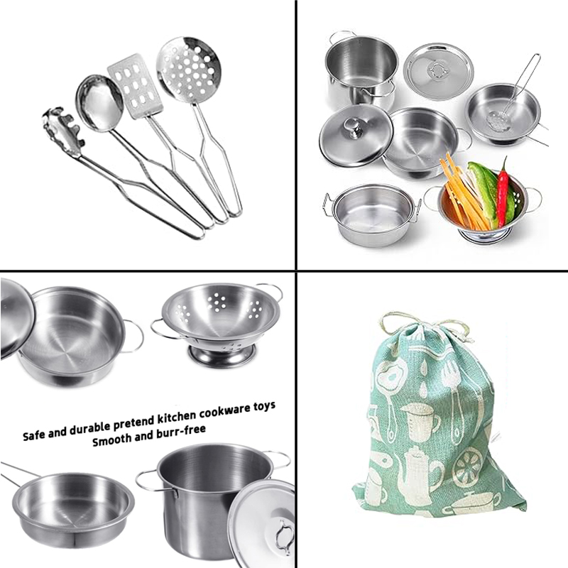 MINI Stainless Steel Kitchen U - đánh giá và giá Kids Outdoor Kitchen Set