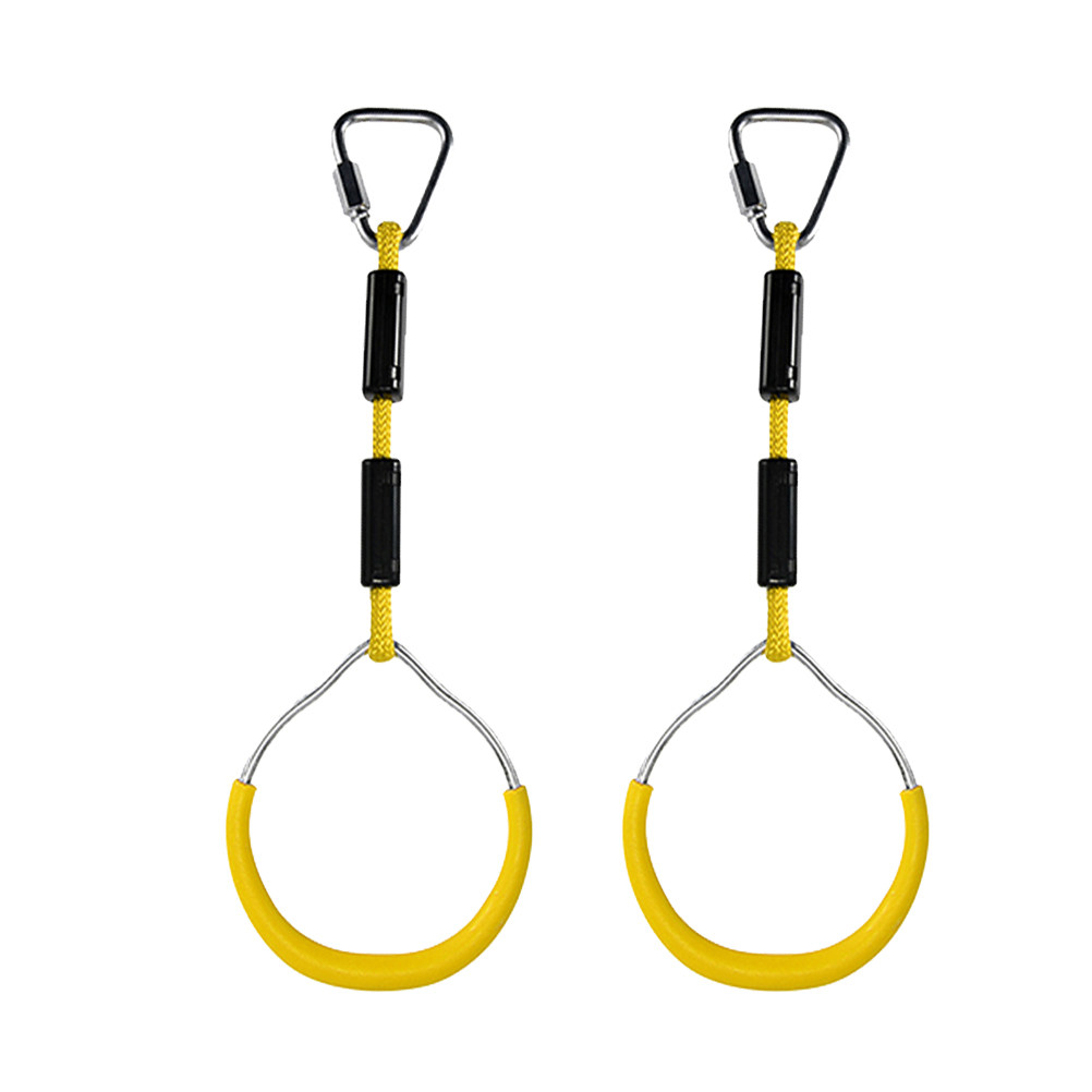 2Pcs Colorful Gymnastic Rings  - đánh giá và giá Kids Outdoor Climbing