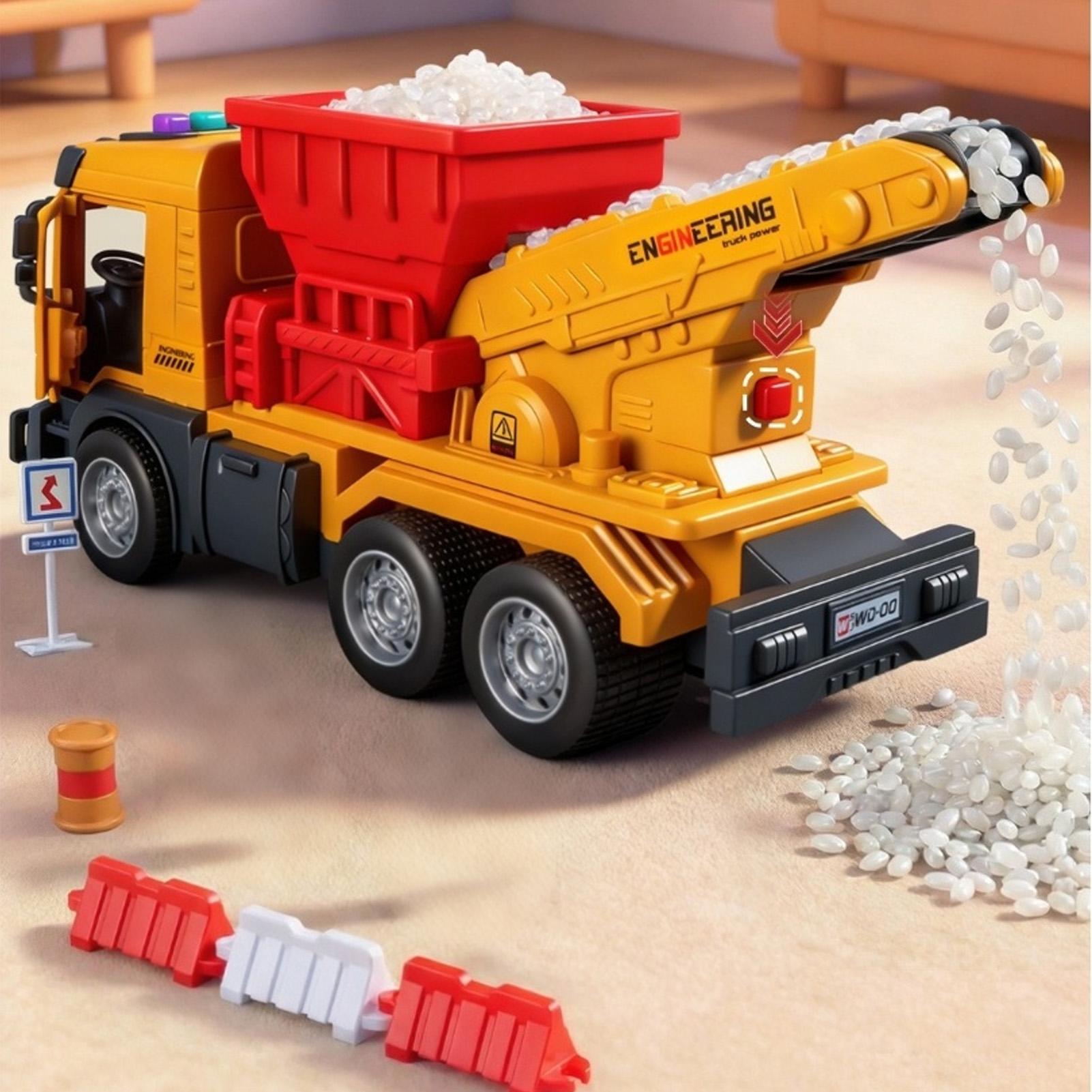 Electric Dump Truck Toy w/ Sou - đánh giá và giá Kids Outdoor Dump Truck
