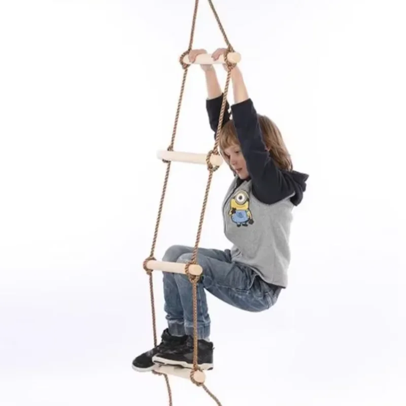 Children Climbing Rope Ladder  - đánh giá và giá Kids Outdoor Climbing Structure