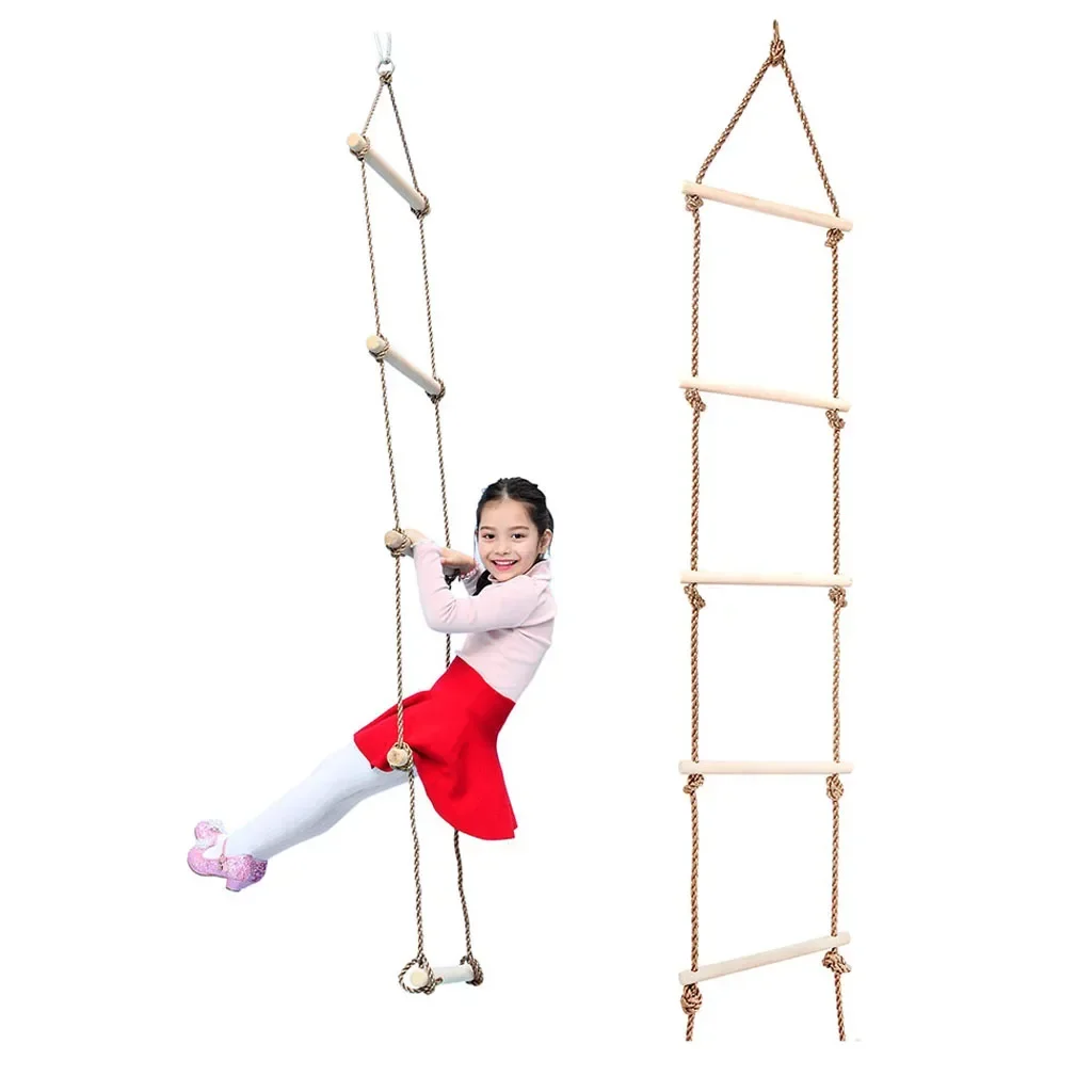 Children Climbing Rope Ladder  - đánh giá và giá Kids Outdoor Climbing Structure