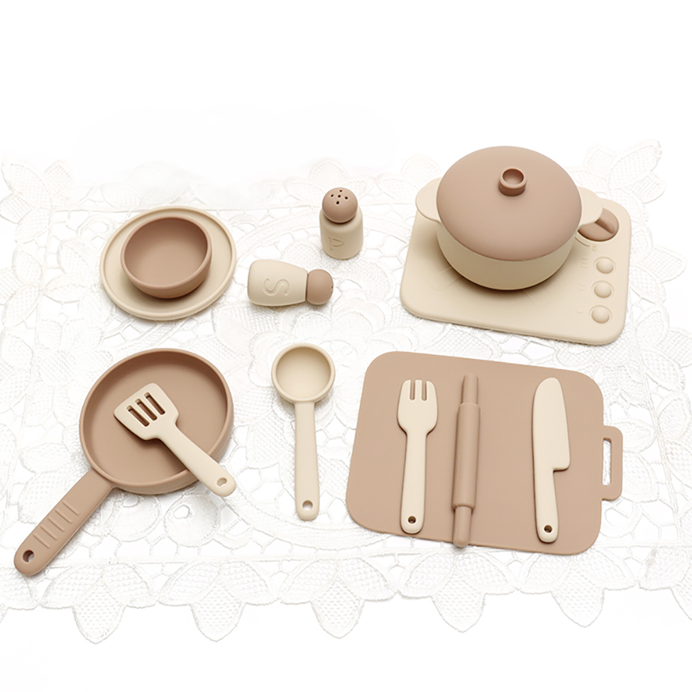 13 Pcs Set Silicone Cooking Pl - đánh giá và giá Kids Outdoor Kitchen Set