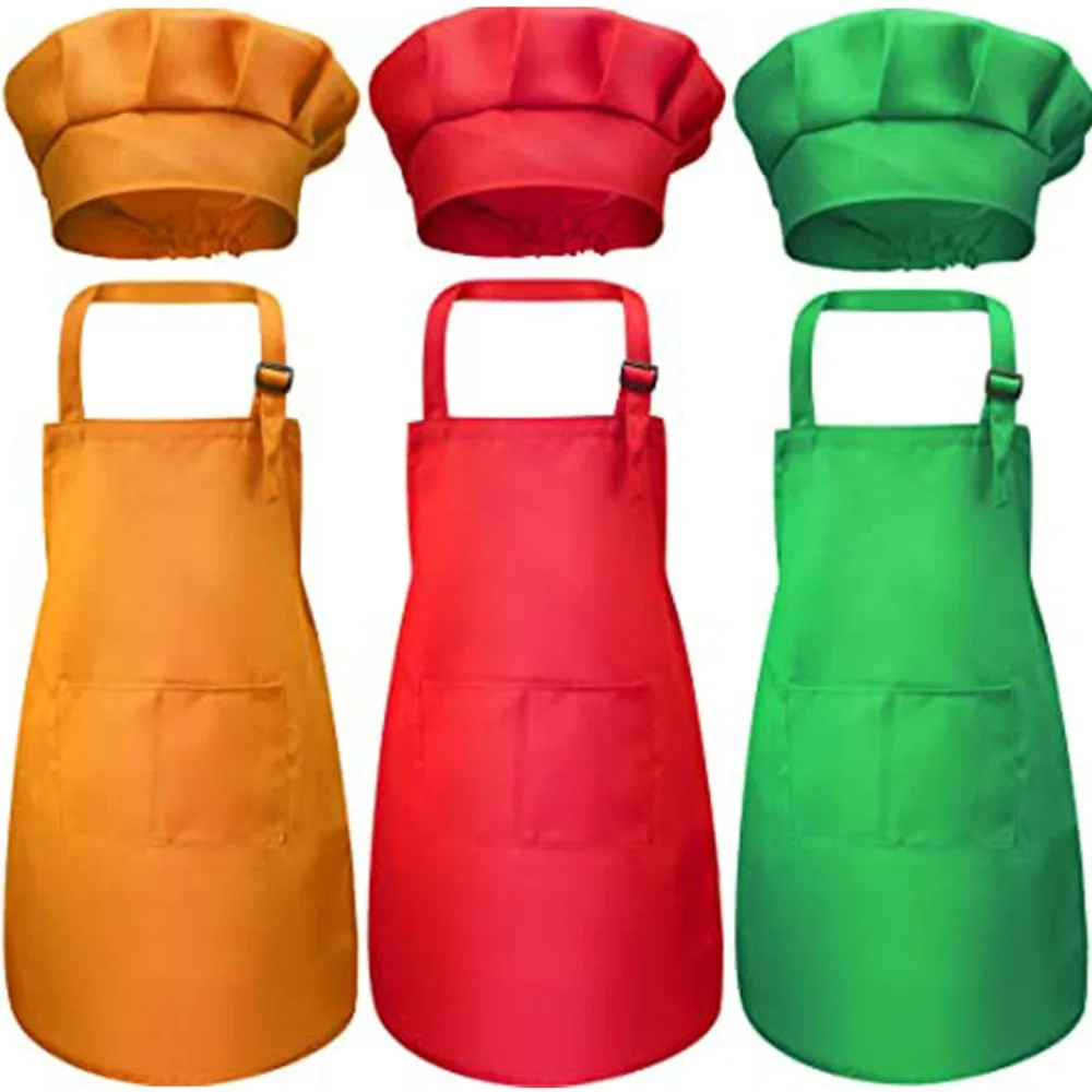 Children Chef Apron Front Pock - đánh giá và giá Kids Outdoor Kitchen Set