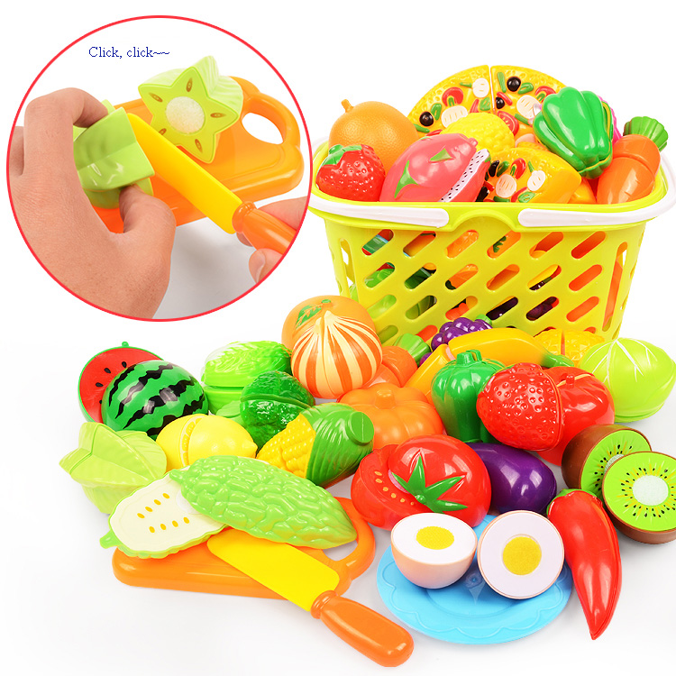 Cutting Play Food Set For Kids - đánh giá và giá Kids Outdoor Kitchen Set
