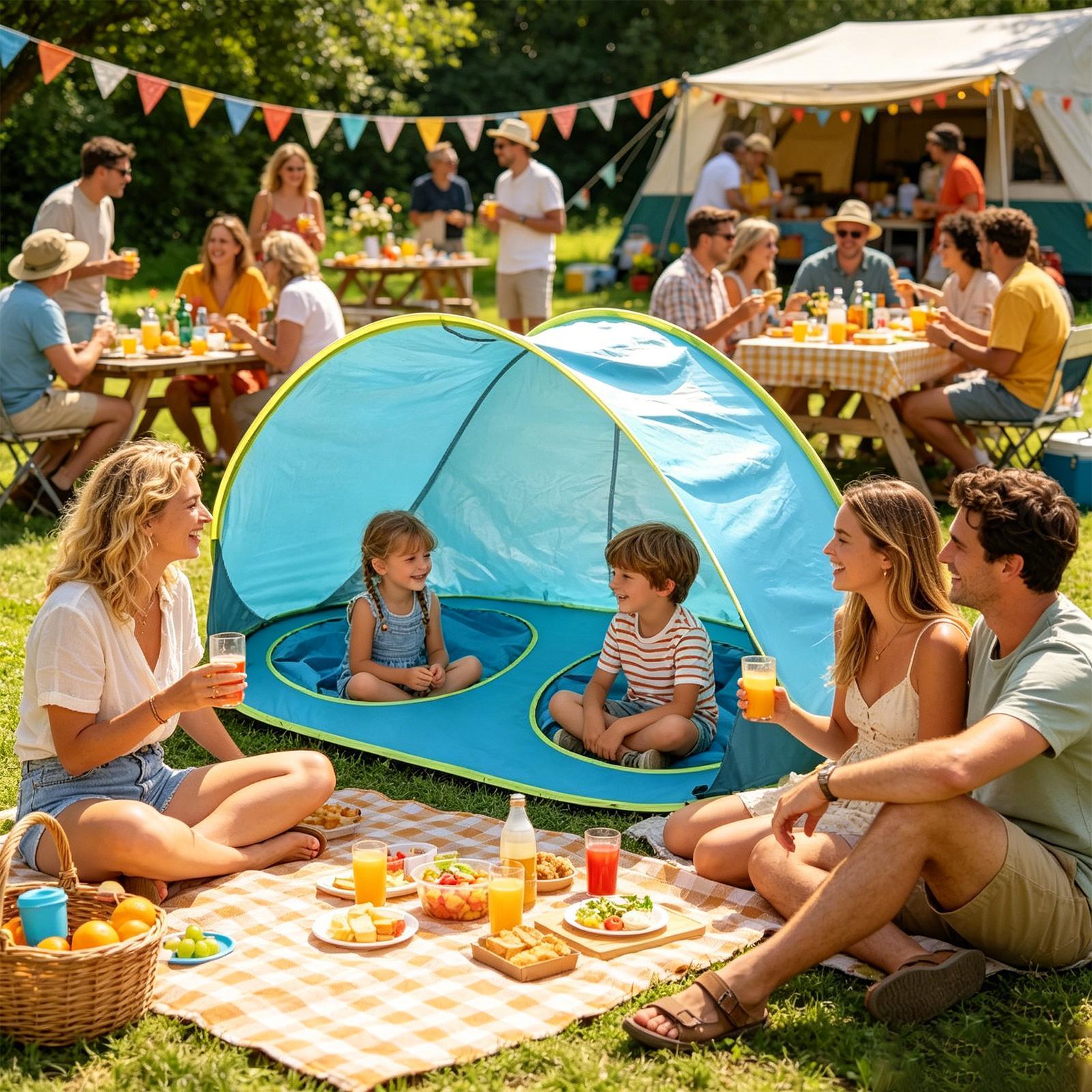Pop-up Tent for Kids Portable  - đánh giá và giá Kids Outdoor Grill