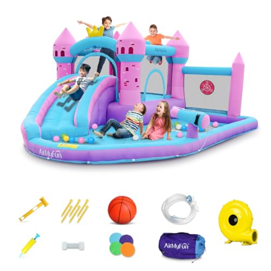 Backyard inflatable waterslide - đánh giá và giá Kids Outdoor Inflatable Water Slide