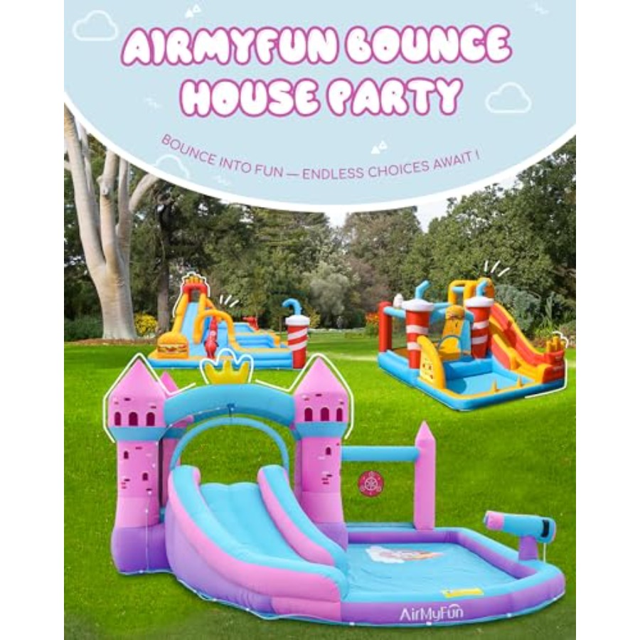 Backyard inflatable waterslide - đánh giá và giá Kids Outdoor Inflatable Water Slide